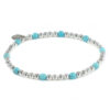 Aegean Spirit Bracelet - Silver and Howlite