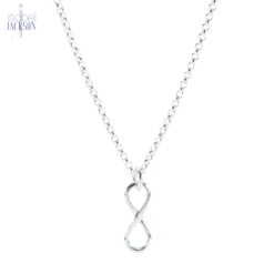 Infinity Necklace Silver