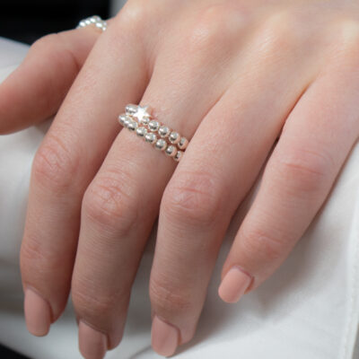 Star Stacking Bead Rings