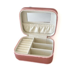 Rose Gold Mele & Co Travel Jewellery Case
